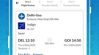 EaseMyTrip screenshot