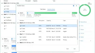 EaseUS Partition Manager screenshot