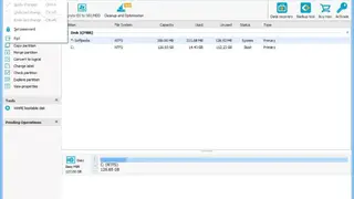 EaseUS Partition Master screenshot