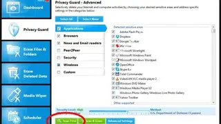 east-tec Eraser screenshot