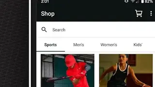 Eastbay screenshot