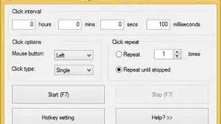 Easy auto clicker screenshot