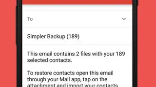 Easy Backup – Contacts Transfer and Restore screenshot