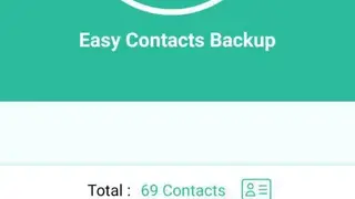 Easy Contacts Backup by AppAspect screenshot