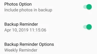 Easy Contacts Backup by AppAspect screenshot