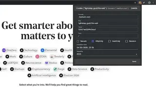 Easy Cookie Editor screenshot