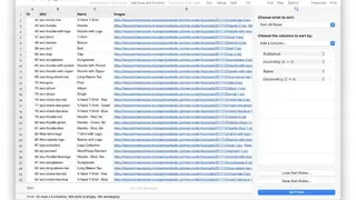 Easy CSV Editor screenshot