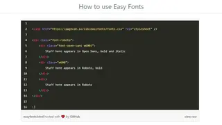 Easy Fonts screenshot