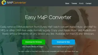 Easy M4P Converter screenshot