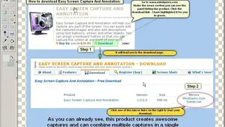 Easy Screen Capture and Annotation screenshot