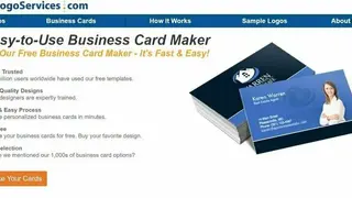 Easy-to-Use Business Card Maker screenshot