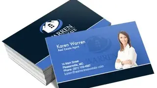 Easy-to-Use Business Card Maker screenshot