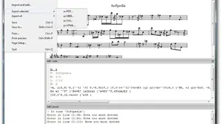 EasyABC screenshot