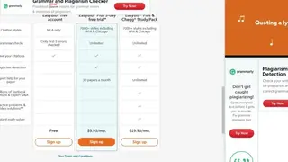 EasyBib screenshot