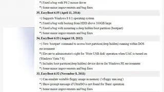 EasyBoot screenshot
