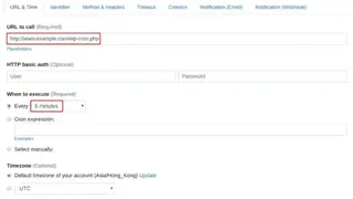 EasyCron screenshot