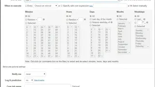 EasyCron screenshot