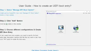 EasyEFI screenshot