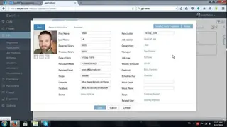 EasyERP screenshot