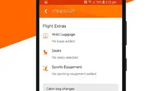 easyJet screenshot