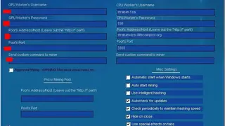 EasyMiner screenshot