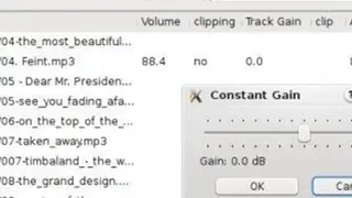 easyMP3Gain screenshot