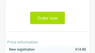 Easyname Domain screenshot
