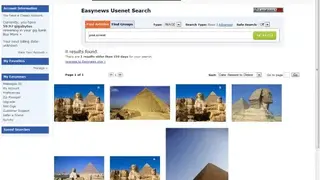 Easynews screenshot