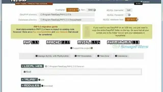 EasyPHP screenshot