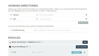 EasyPHP screenshot