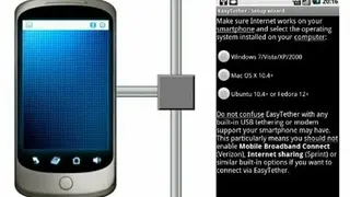 EasyTether screenshot