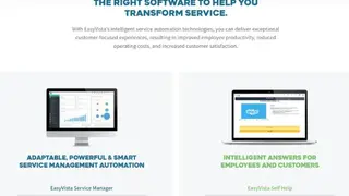 EasyVista Service Manager screenshot