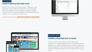 EasyVista Service Manager screenshot