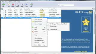 Eax Movie Catalog screenshot