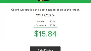 Ebates screenshot