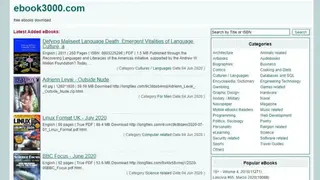 Ebook3000 screenshot