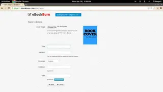 eBookBurn screenshot