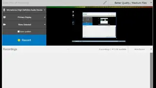 Echo360 screenshot
