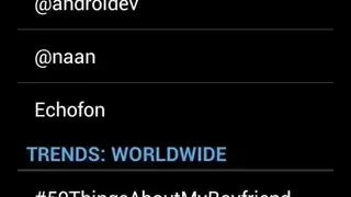 Echofon for Twitter screenshot