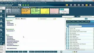 eClinicalWorks screenshot