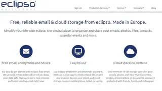 eclipso Mail & Cloud screenshot