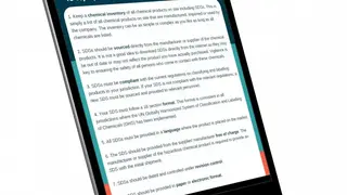 Eco Online SDS Management screenshot