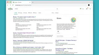 Ecosia screenshot