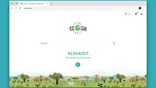 Ecosia screenshot