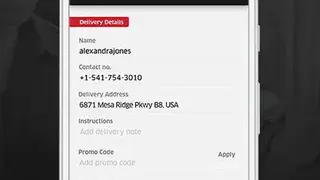 eDelieveryApp screenshot