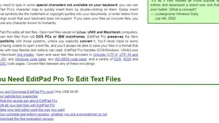 EditPad Pro screenshot