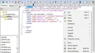 EditPlus screenshot