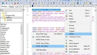 EditPlus screenshot