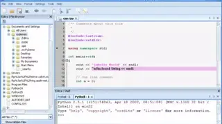 Editra screenshot