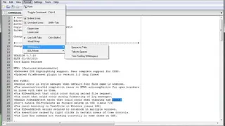 Editra screenshot